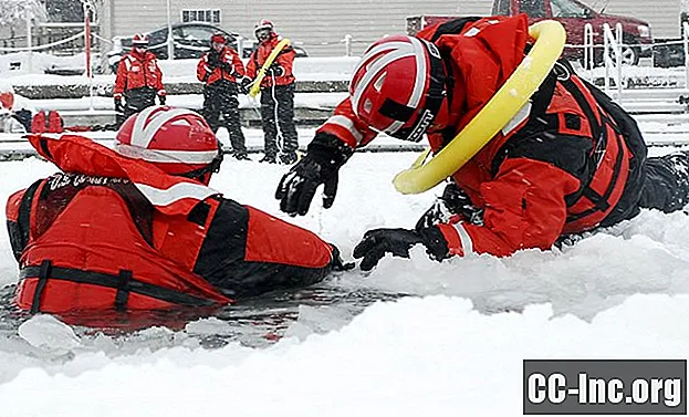 5 korakov za reševanje nekoga, ki je padel skozi led