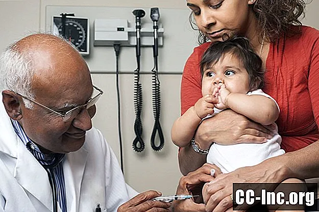Allergiska reaktioner på en babyvaccination