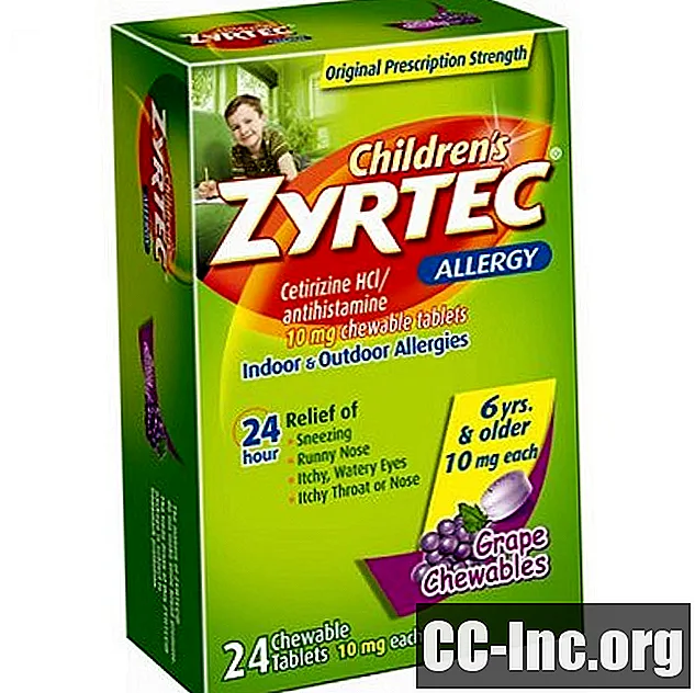어린이 Zyrtec 부작용 및 투약
