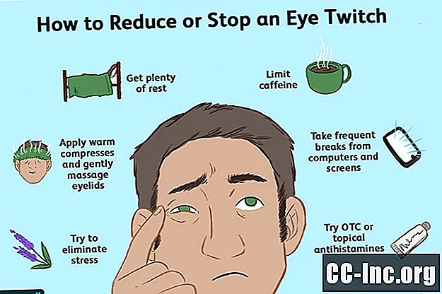 Kā samazināt vai pārtraukt acu raustīšanos