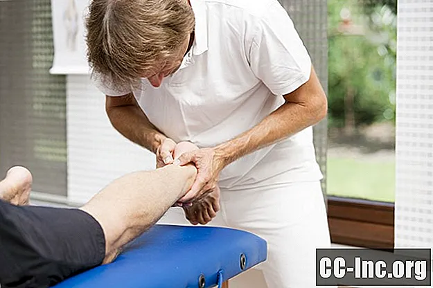Physiotherapie-Werkzeuge für Achillessehnenriss