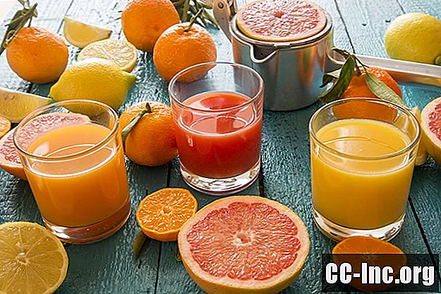 Samspillet mellom fruktjuice og Allegra - Medisin