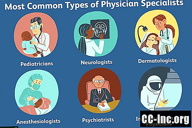 Las especialidades médicas más comunes