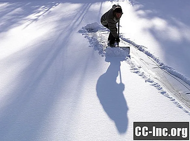 Могућност срчаног удара од лопате снега