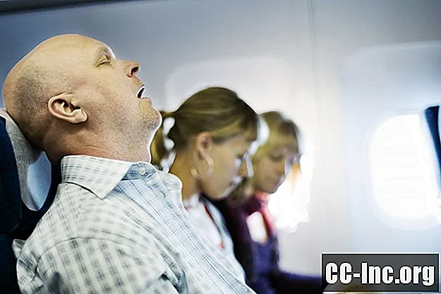 Tratamentos para evitar o ronco em um avião - Medicamento