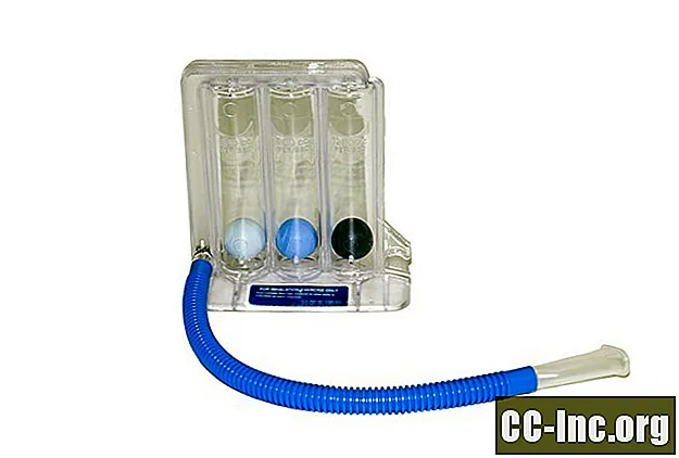 Sử dụng Spirometer Khuyến khích